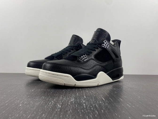 819139-010 Pony Jordan 4 Black Retro Hair 1117